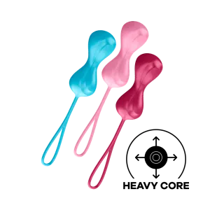 Satisfyer - Power Balls 3 Pieces Kegel Training Set (Multi Colour)