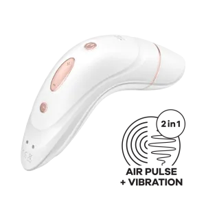 Satisfyer - Pro 1  Air Pulse Clitoral Air Stimulator (White)