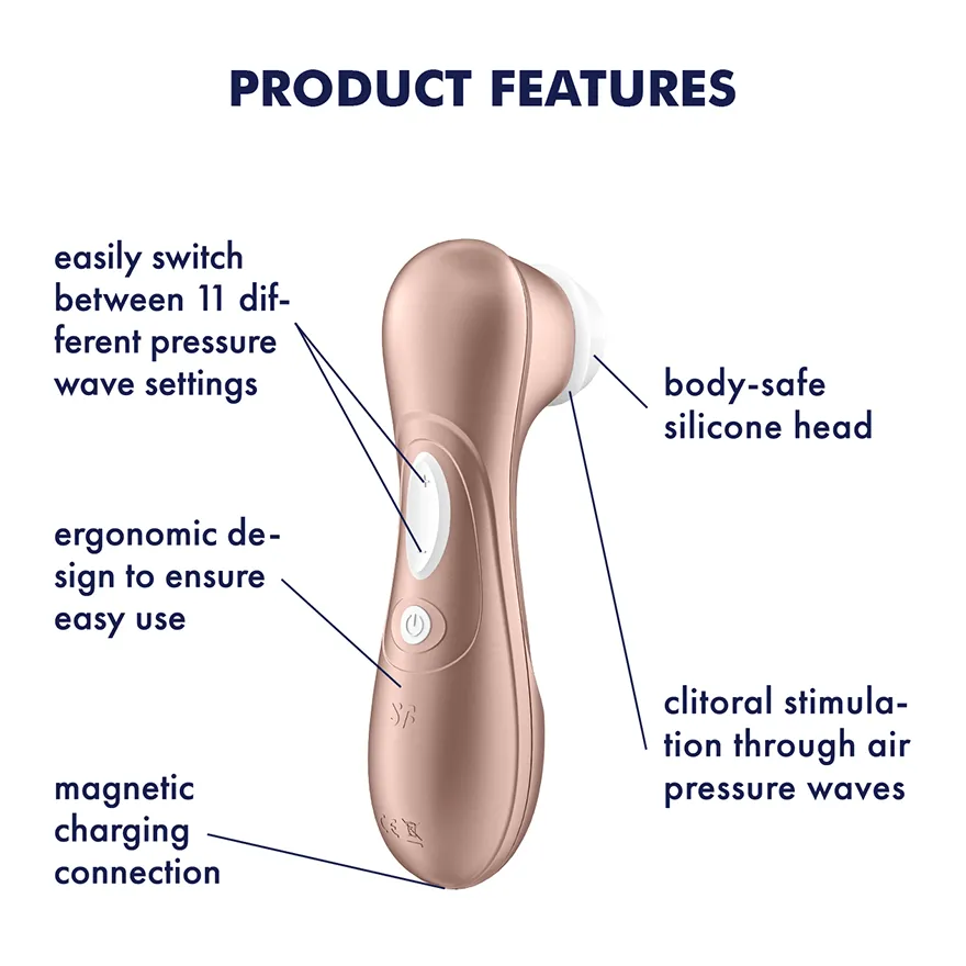 Satisfyer - Pro 2 Air Pulse Rechargeable Clitoral Air Stimulator