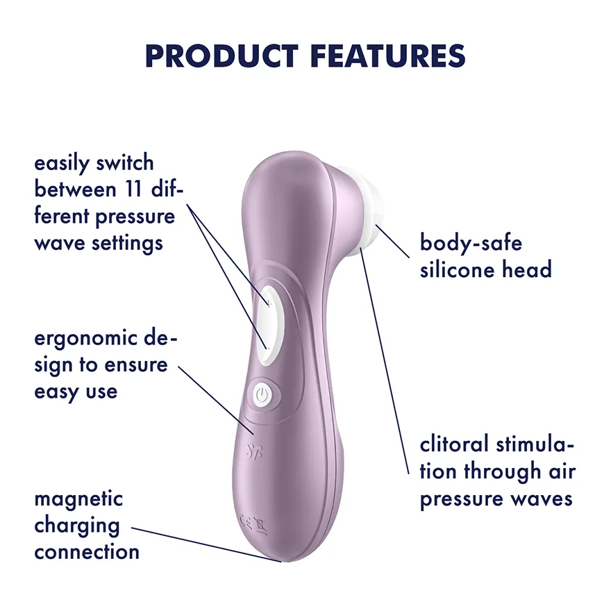 Satisfyer - Pro 2 Air Pulse Rechargeable Clitoral Air Stimulator