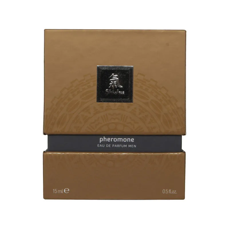 Shiatsu Pheromone Eau De Parfum Men 15ml Perfume Attractant Lure Her Grey
