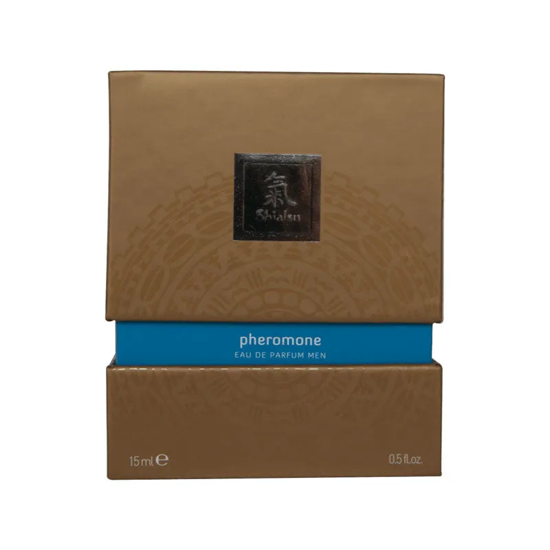 Shiatsu Pheromone Eau De Parfum Men 15ml Perfume Attractant Lure Her Light Blue