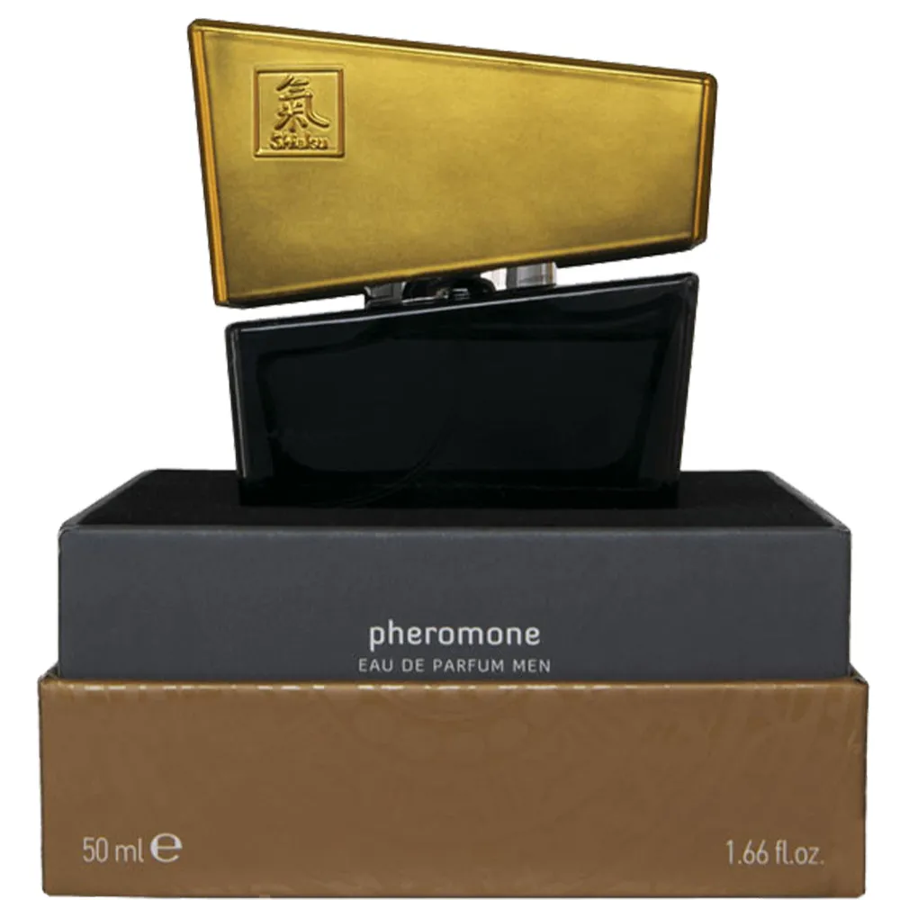 Shiatsu Pheromone Eau De Parfum Men 50ml Perfume Attractant Lure Her Grey