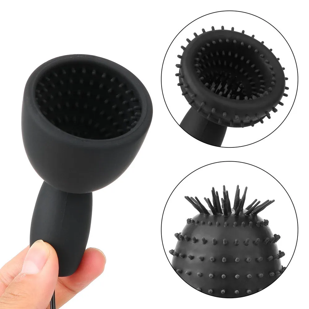 Silicone Massaging Vibrating Stamina Trainer Sex Toy For Men