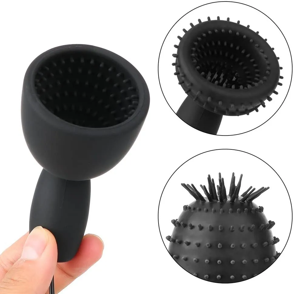 Silicone Massaging Vibrating Stamina Trainer Sex Toy For Men