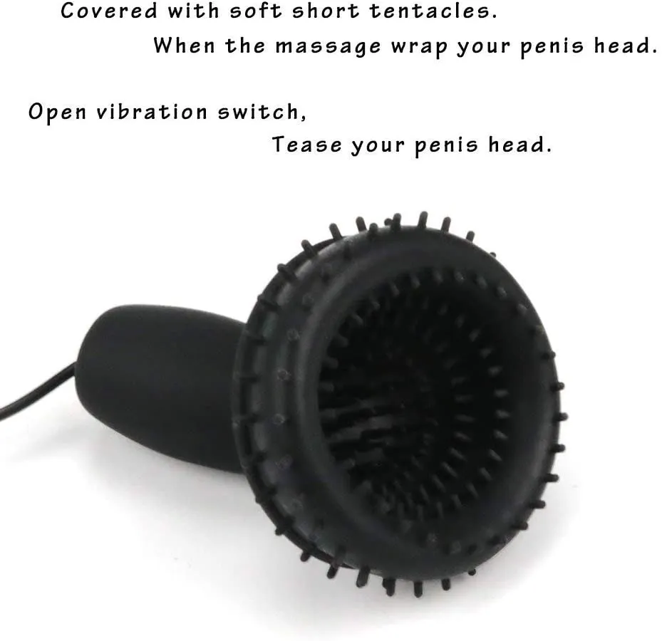 Silicone Massaging Vibrating Stamina Trainer Sex Toy For Men
