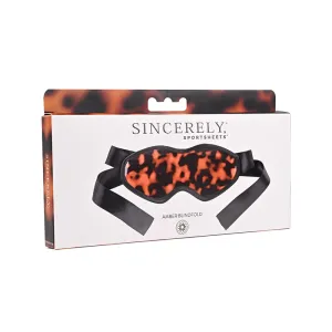 Sincerely. Sportsheets Amber Blindfold Tortoiseshell