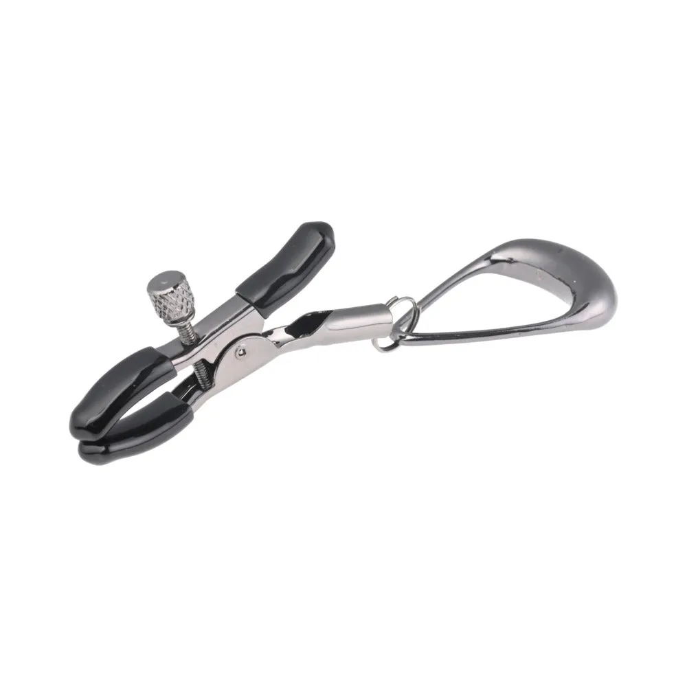 Sportsheets Velvet Noir Tuggable Nipple Clamps