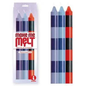 The 9's Make Me Melt Drip Candle 3-Pk. Passionettes