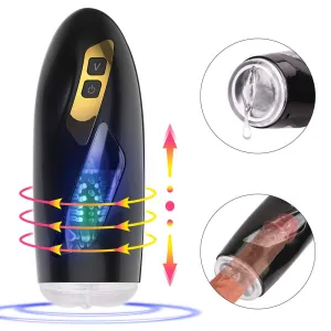 UNIMAT Intelligent Thrusting Rotation Sucking Pocket Pussy Masturbator