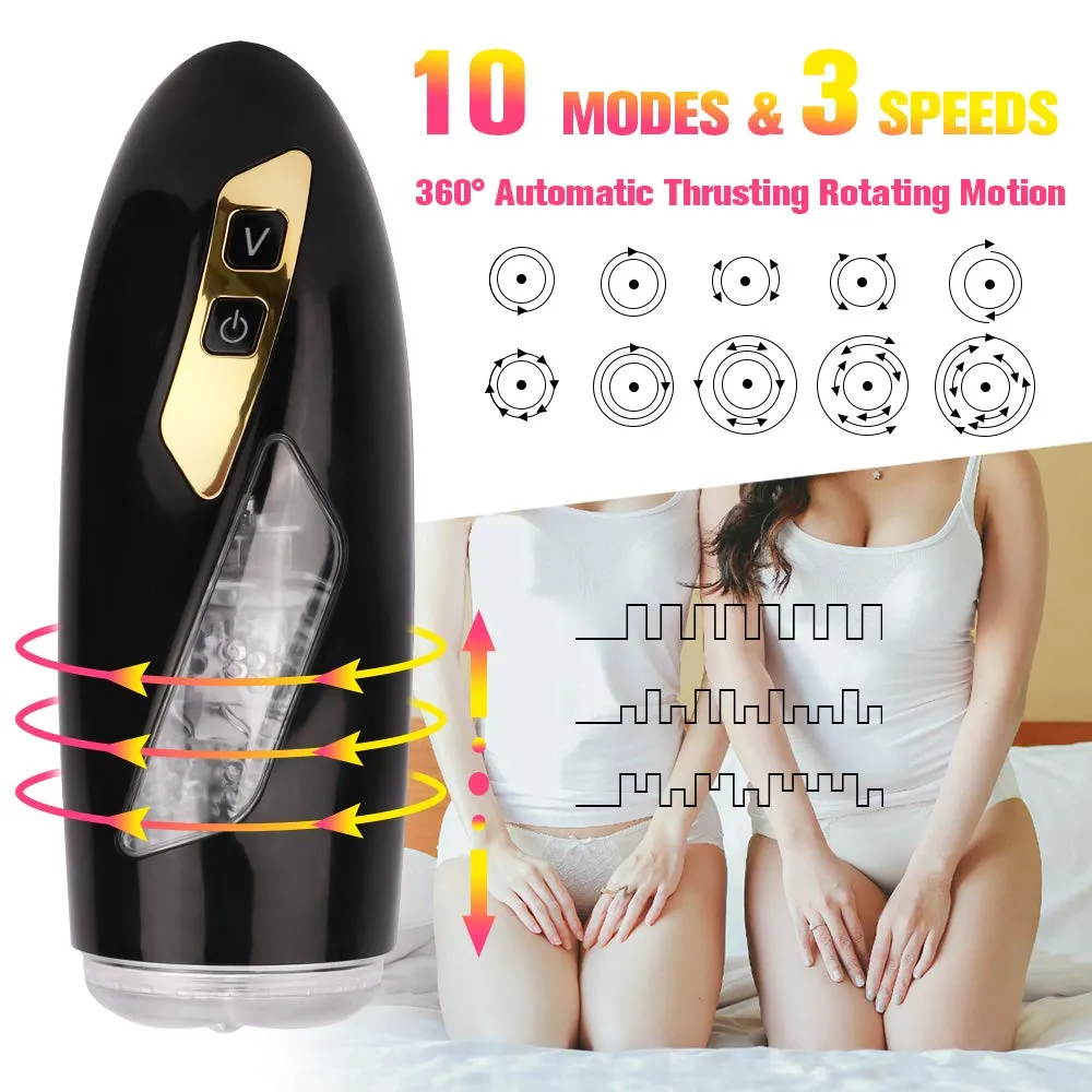 UNIMAT Intelligent Thrusting Rotation Sucking Pocket Pussy Masturbator