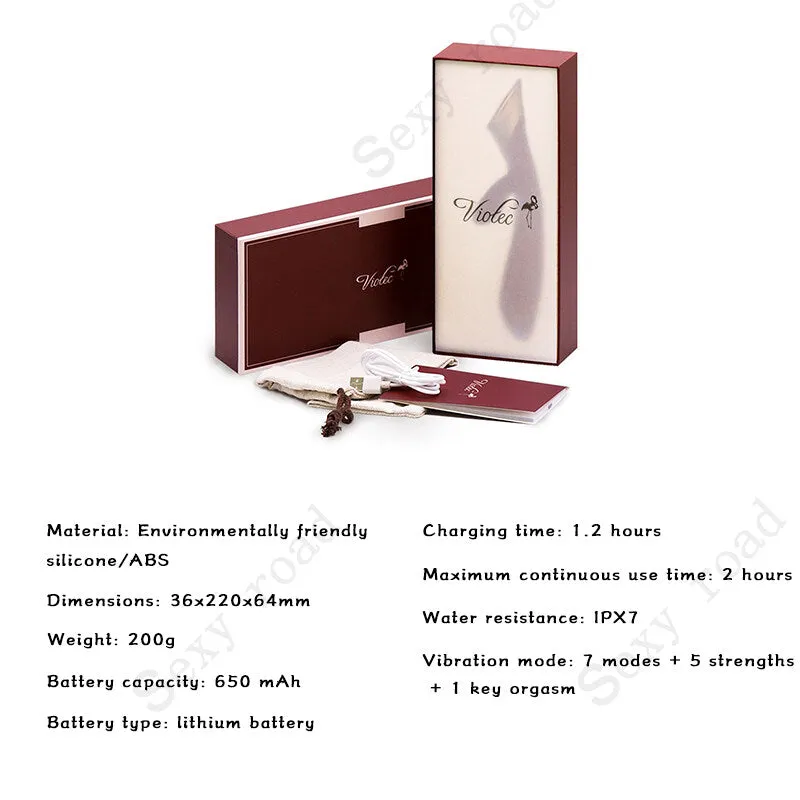 VIOTEC Double Motors Intelligent Touching Control Y Type Vibrator