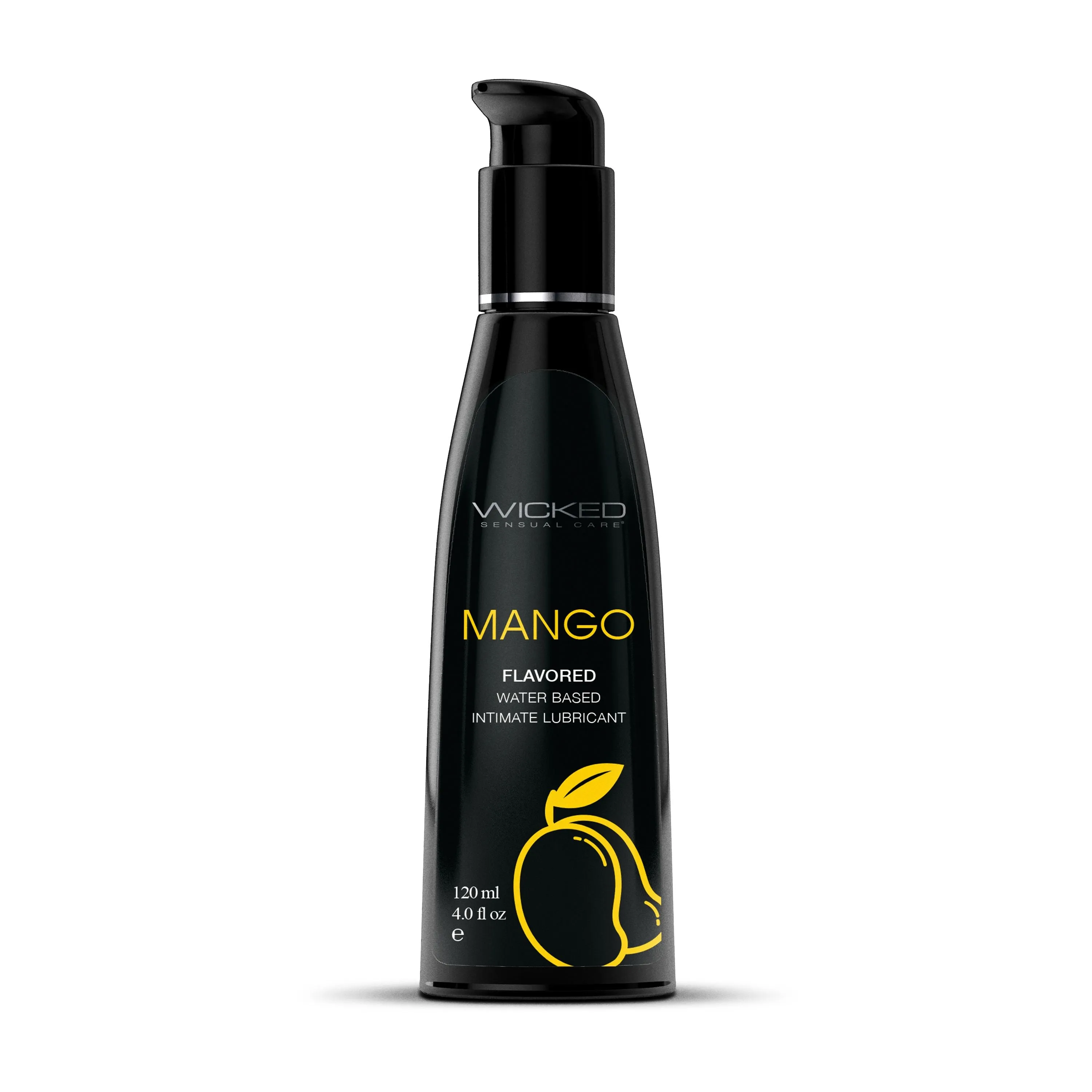Wicked Aqua Mango Flavored Water Based Lubricant 4 OZ