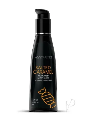 Wicked Aqua Salted Caramel Lube 4oz